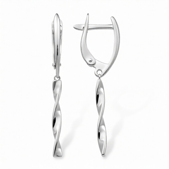 Серьги из серебра