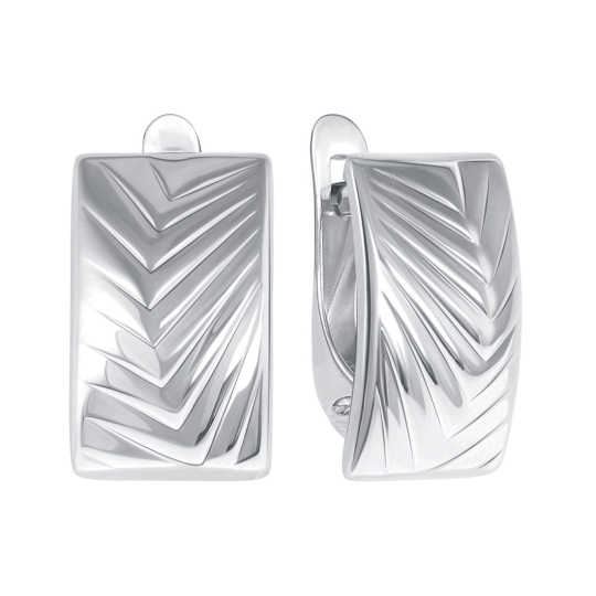 Серьги из серебра