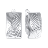 Серьги из серебра