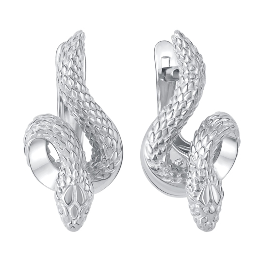 Серьги из серебра