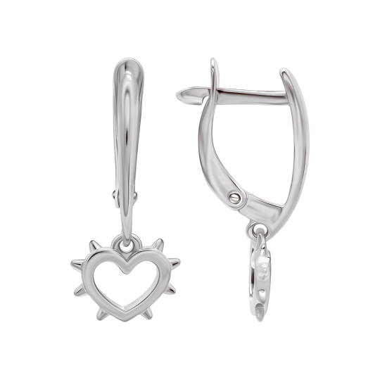 Серьги из серебра