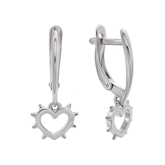 Серьги из серебра