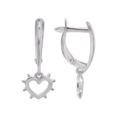 Серьги из серебра