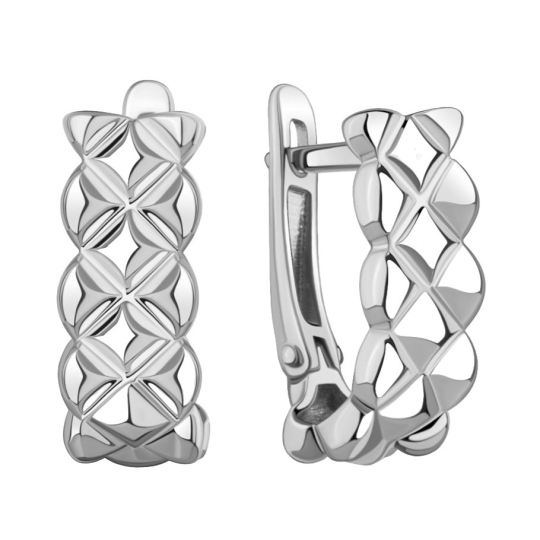 Серьги из серебра