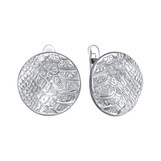 Серьги из серебра