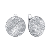 Серьги из серебра