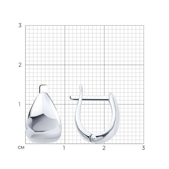 Серьги из серебра