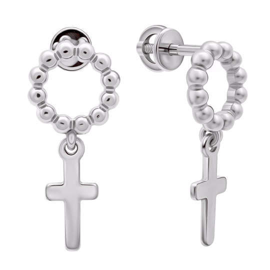 Серьги из серебра