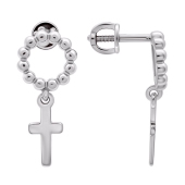 Серьги из серебра