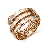 Кольцо из золота с бриллиантами