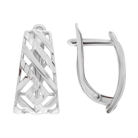 Серьги из серебра