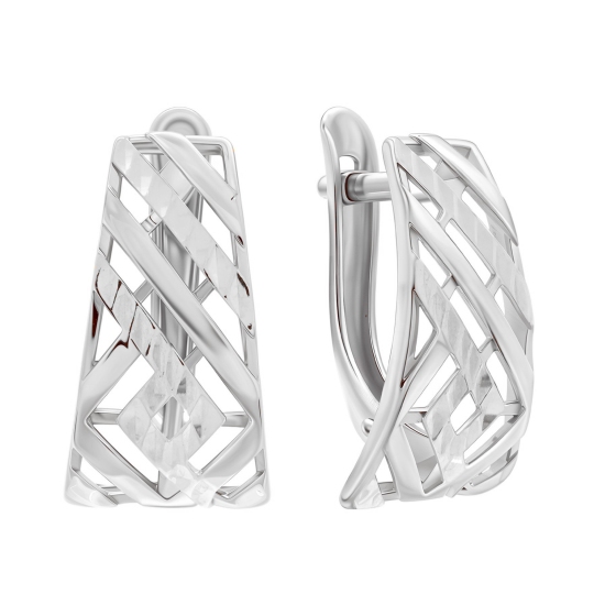 Серьги из серебра