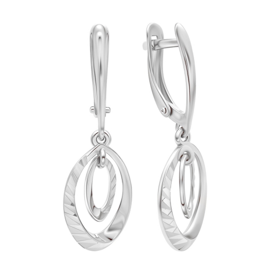 Серьги из серебра