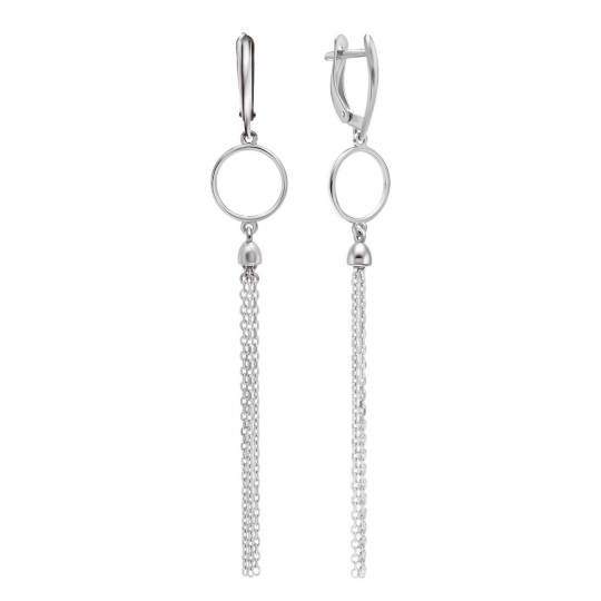 Серьги из серебра