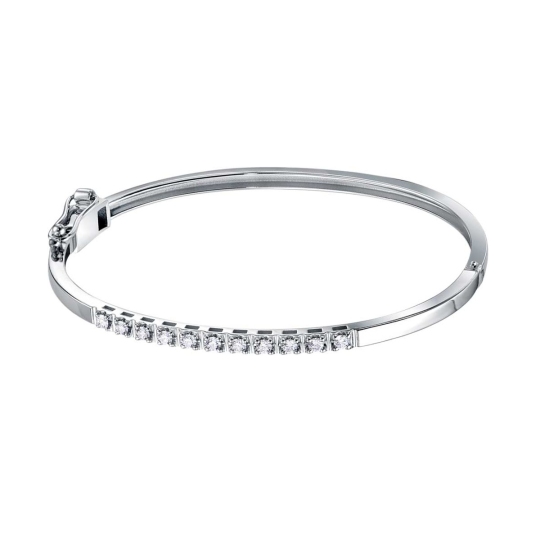 Браслет из белого золота с бриллиантами