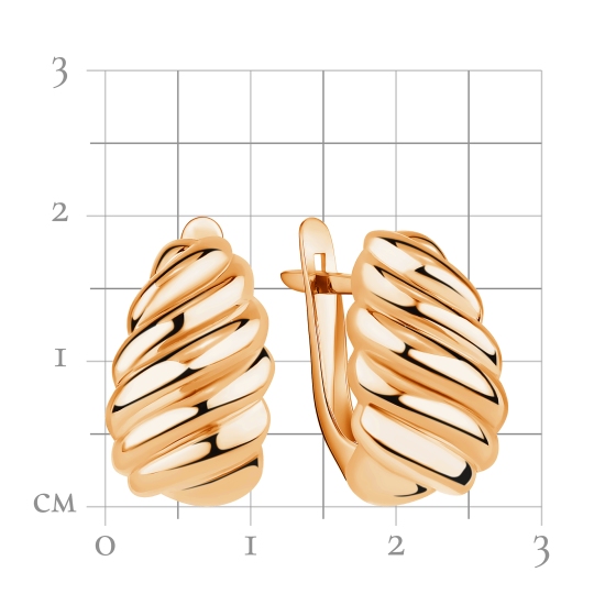 Серьги из золота