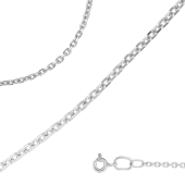 Цепь из белого золота плетения 