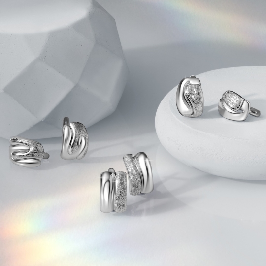 Серьги из серебра