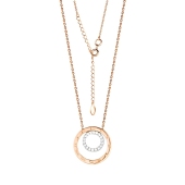 Колье из золота с фианитами