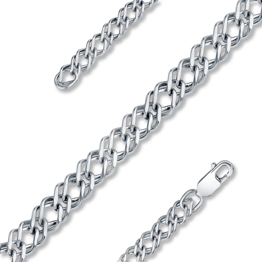 Цепь из серебра плетения 