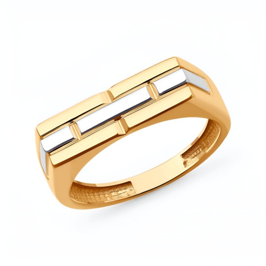 Кольцо-печатка из золота