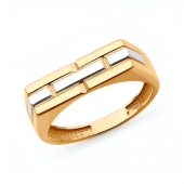 Кольцо-печатка из золота