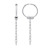 Серьги из серебра