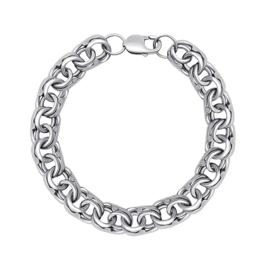 Браслет из серебра плетения 