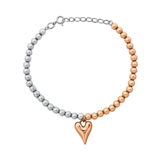 Браслет из серебра с позолотой