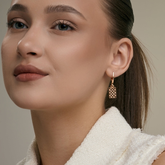 Серьги из золота