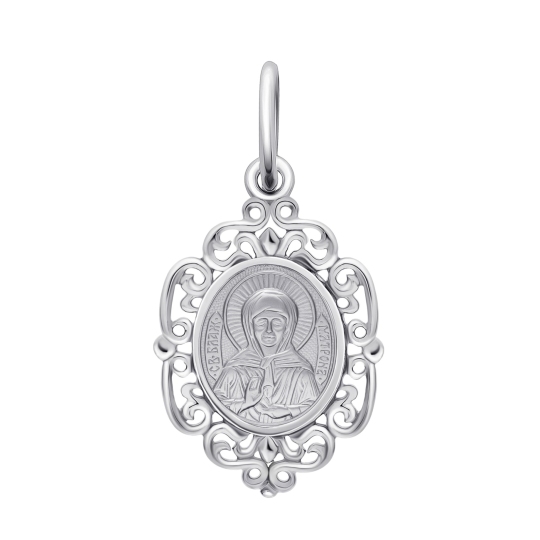 Подвеска из серебра с образом 