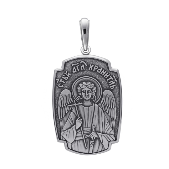 Подвеска из серебра с образом 