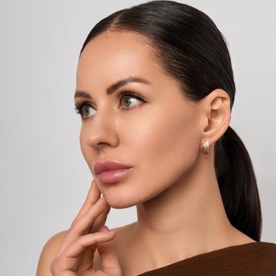 Серьги из золота