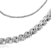 Цепь из серебра плетения 