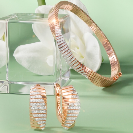 Серьги из золота с бриллиантами