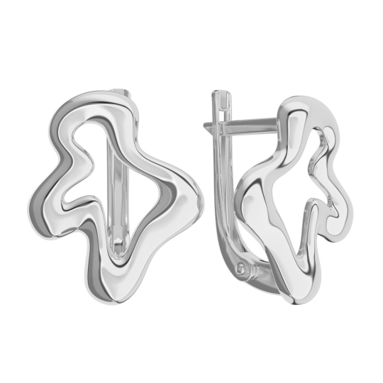 Серьги из серебра