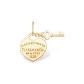 Подвеска из серебра с позолотой