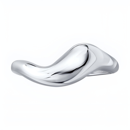 Кольцо из белого золота