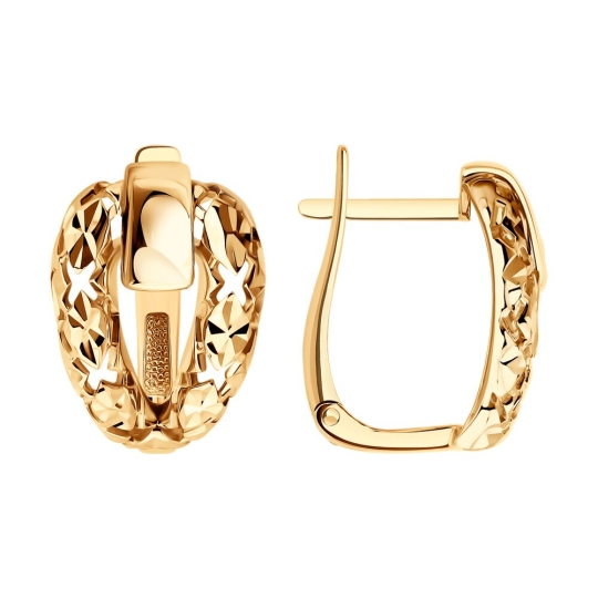 Серьги из золота