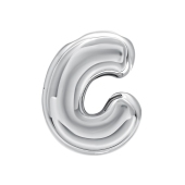 Подвеска-буква из серебра 