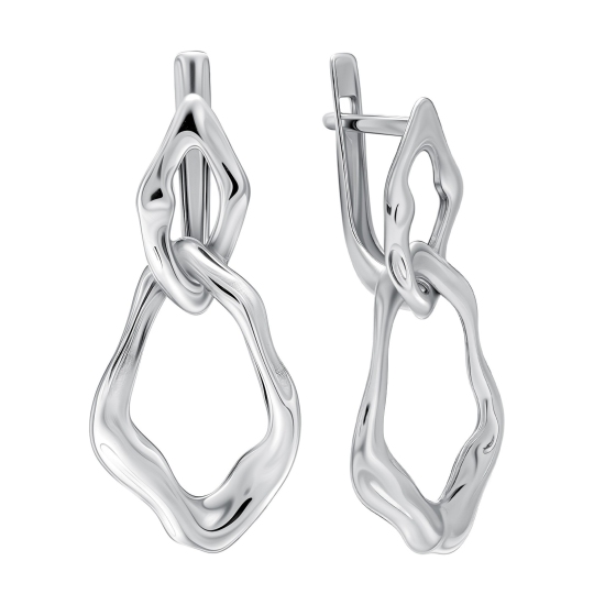 Серьги из серебра