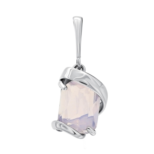 Подвеска из серебра с алпанитом