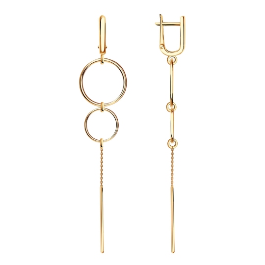 Серьги из золота