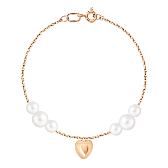 Браслет из золота с жемчугом