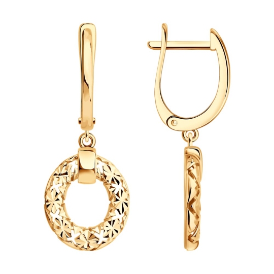 Серьги из золота