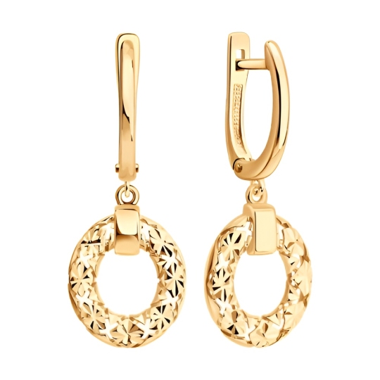 Серьги из золота