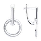 Серьги из серебра