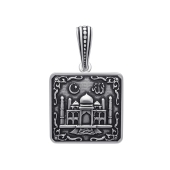 Подвеска из серебра с чернением