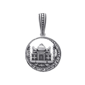 Подвеска из серебра с чернением