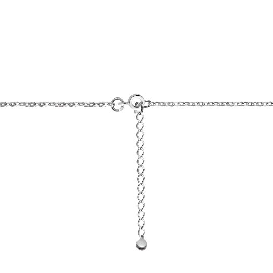 Колье из серебра с ониксом